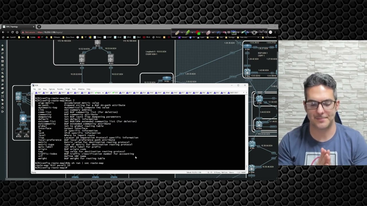 Cisco Enterprise Series - Routed Infrastructure - 012 BGP and Route Maps