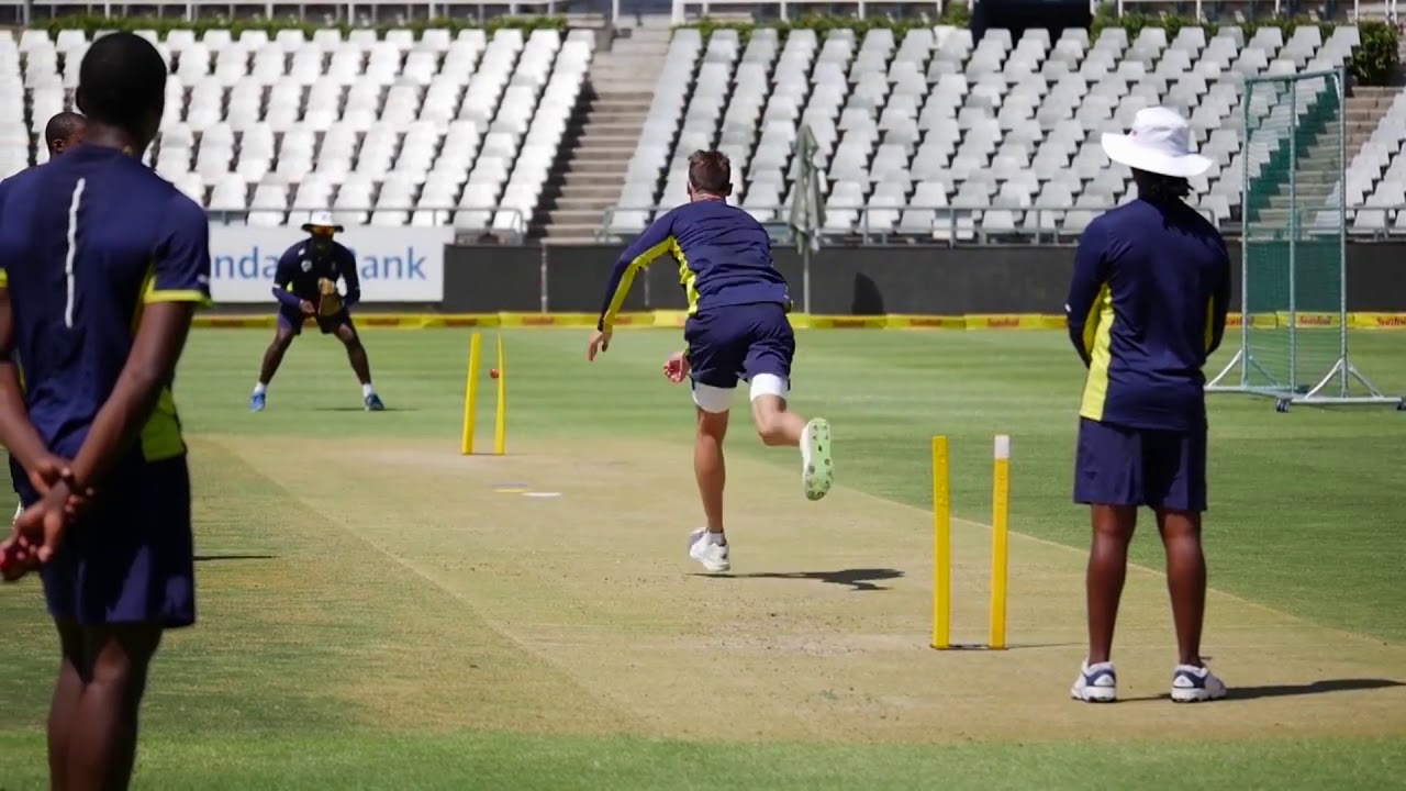 Dale Steyn outswing drill, Bowling action and tips. latest and new Net Practice, Net Session