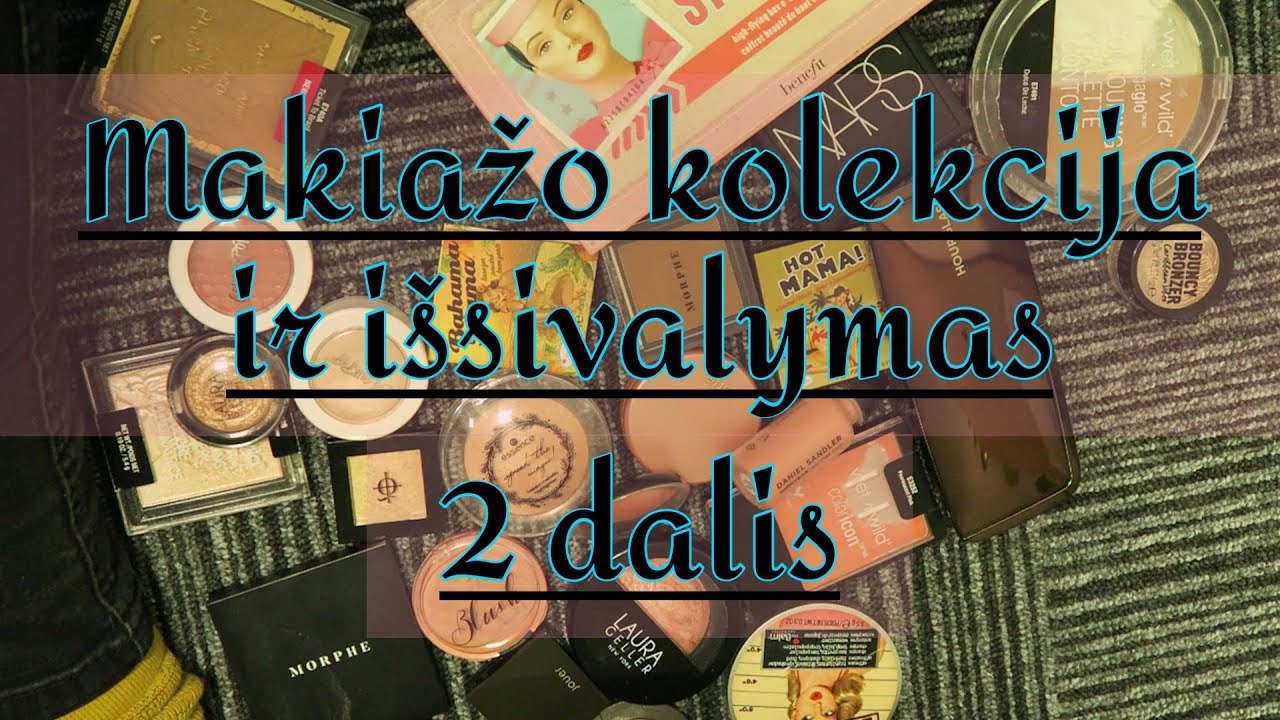 👩🏼‍🎨 Makiažo kolekcija ir išvalymas 2020: bronzatai, skaistalai ir highlighter'iai✨