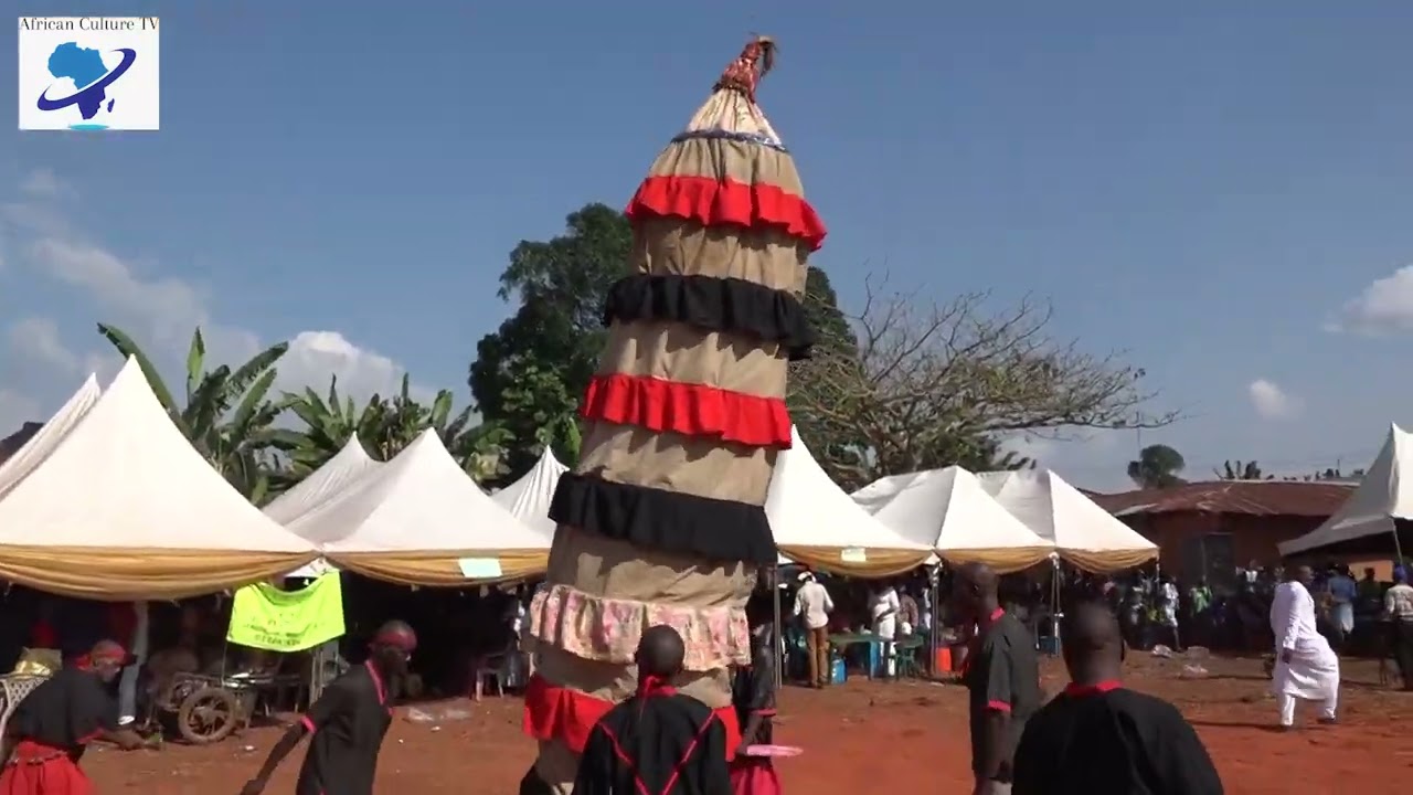 Uwom Masquerade of Okpanam - Okpanam Delta State of Nigeria