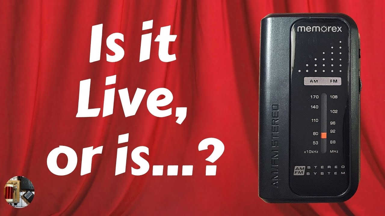 Memorex MR4240 AM FM Stereo Portable Headset Radio Review