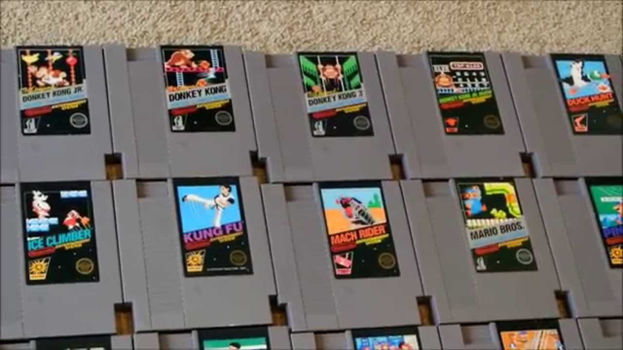 Nintendo NES 5 Screw 86 Complete Cart Set - Kacy Da Game Nerd