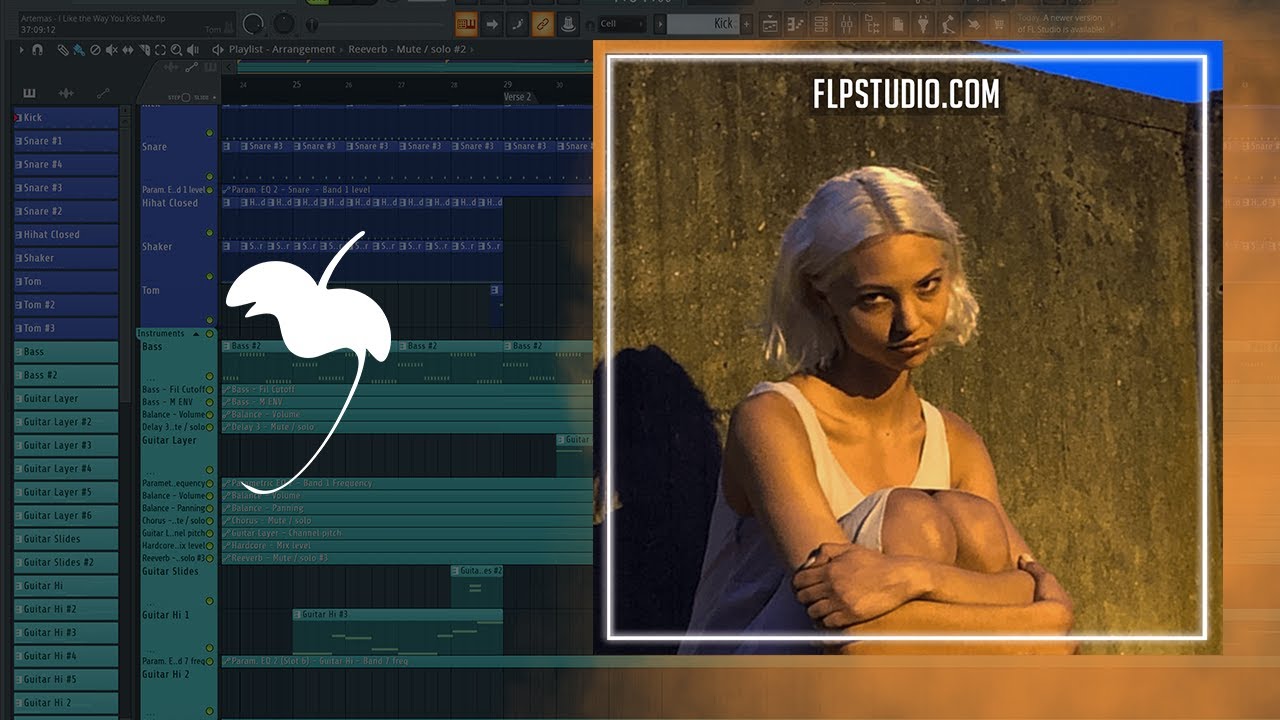 Artemas - I Like the Way You Kiss Me (FL Studio Remake)
