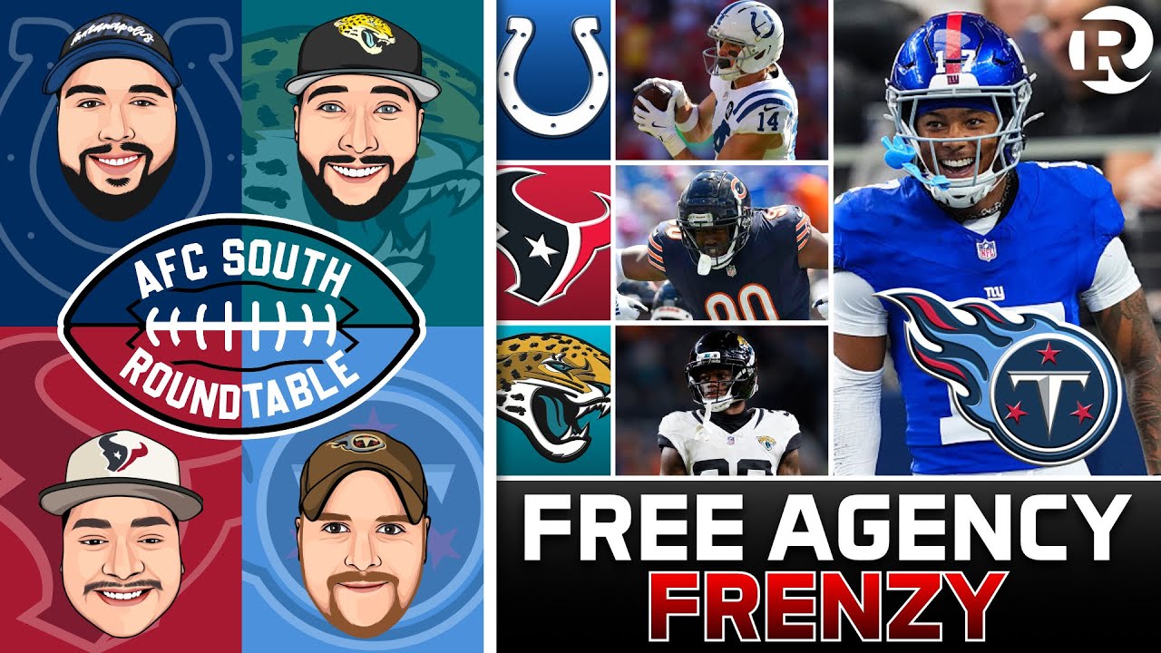 AFC South Free Agency Who Are The WINNERS