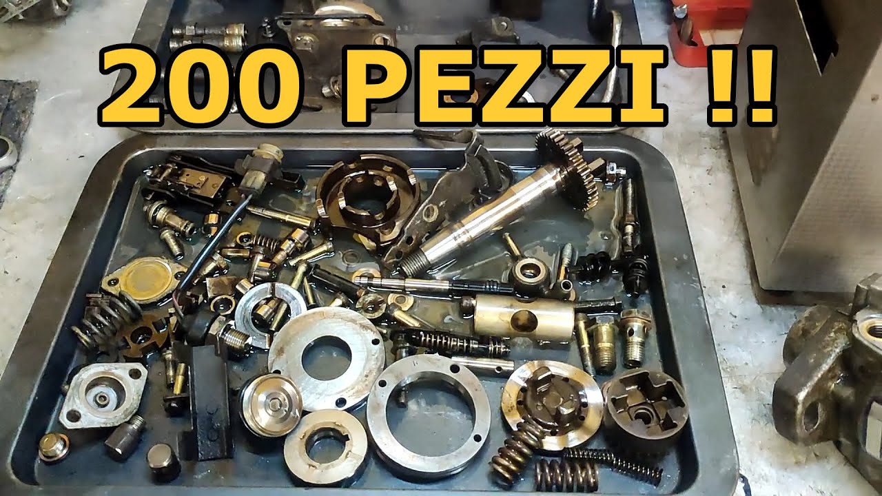 Maggiorazione e Revisione Pompa Iniezione - Un puzzle da 200 pezzi - Mitsubishi Pajero (Parte 1)