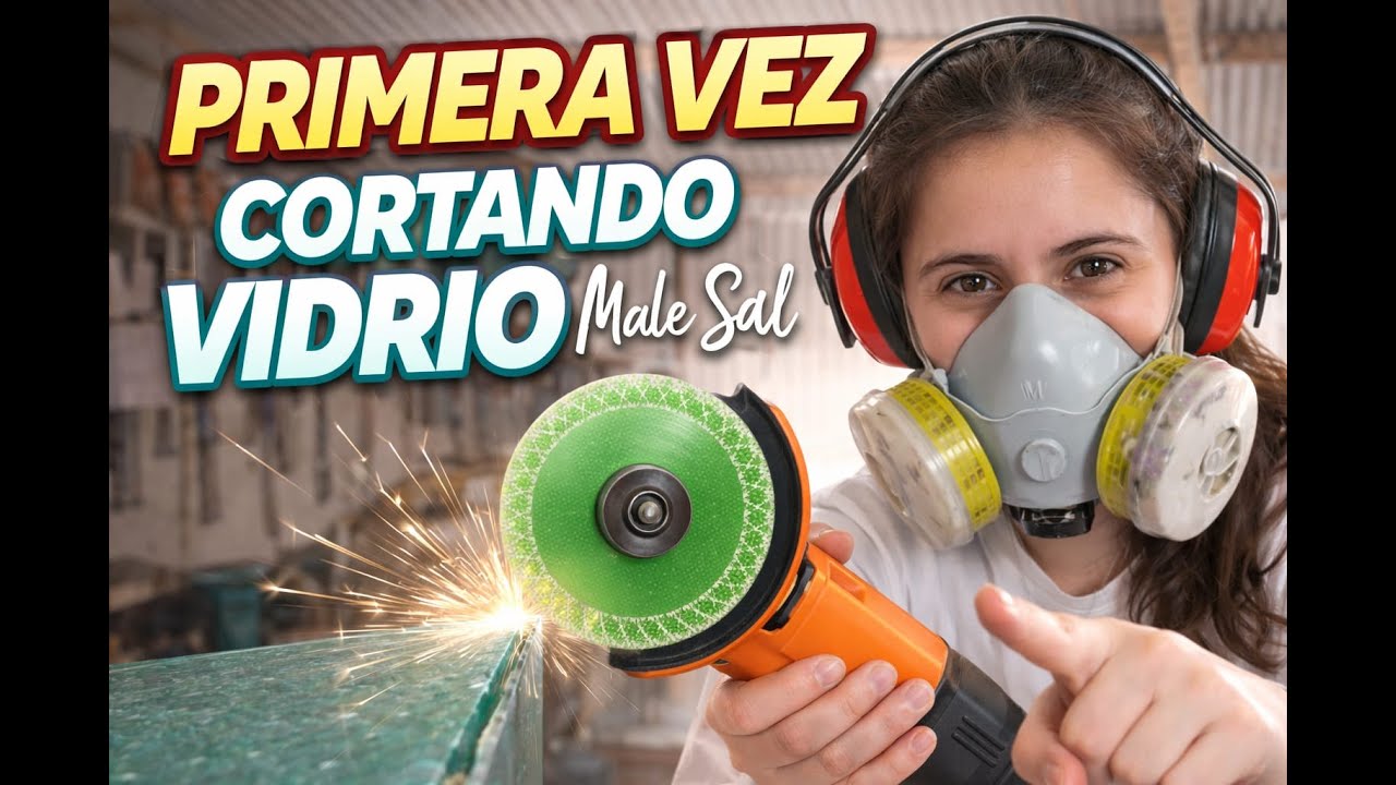 Cortar vidrios NO ES LO MIO!!