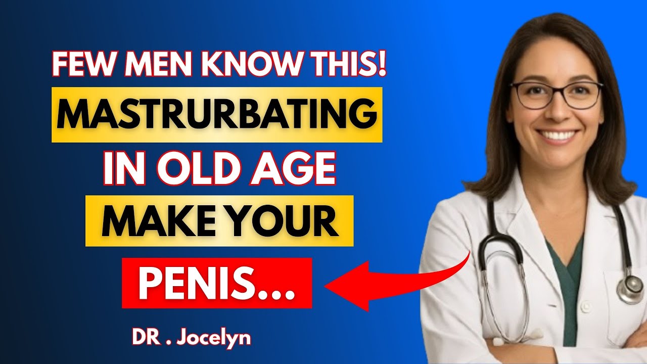 If You’re Older and Masturbate, I Ask You To Watch This Video  Advice for Elderly Men