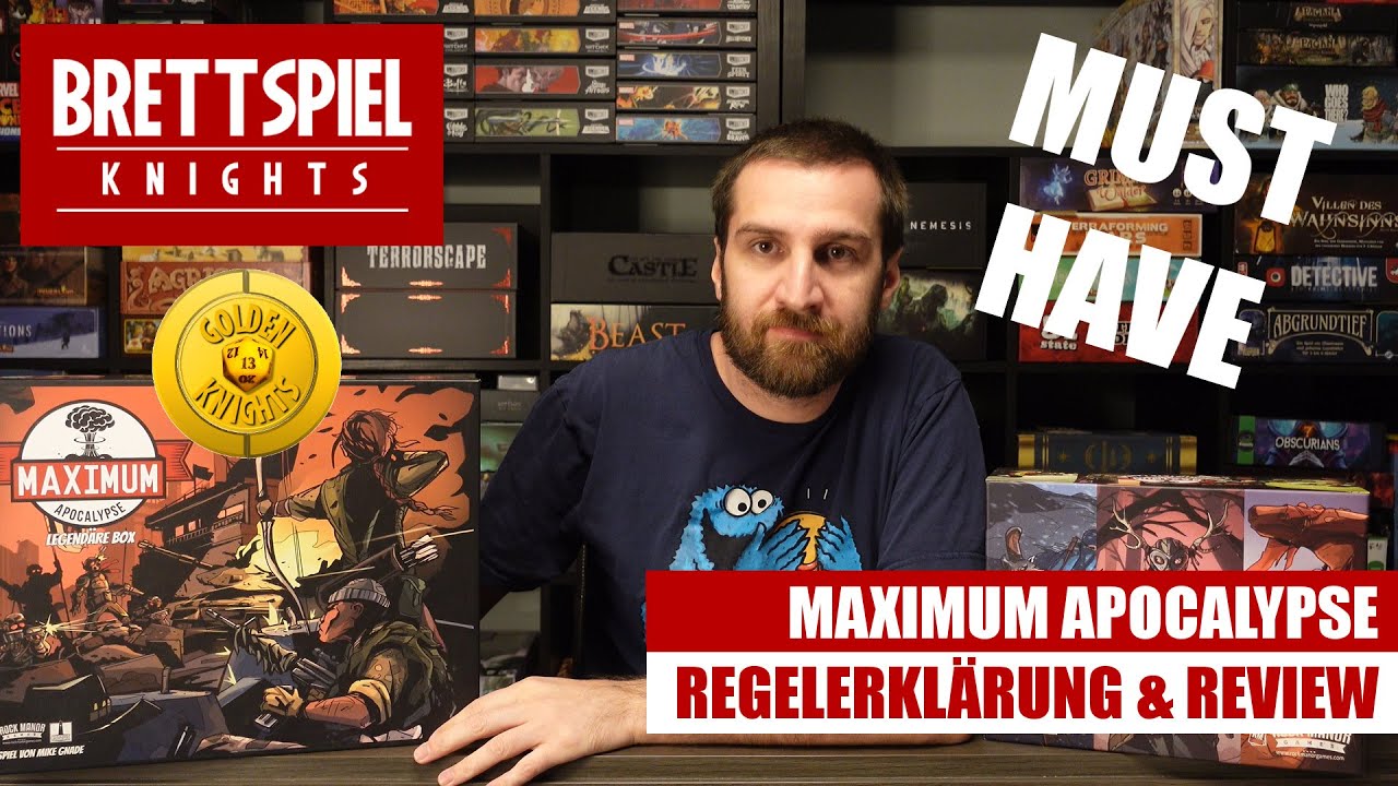 Maximum Apocalypse Brettspiel - Regelerklärung und Review