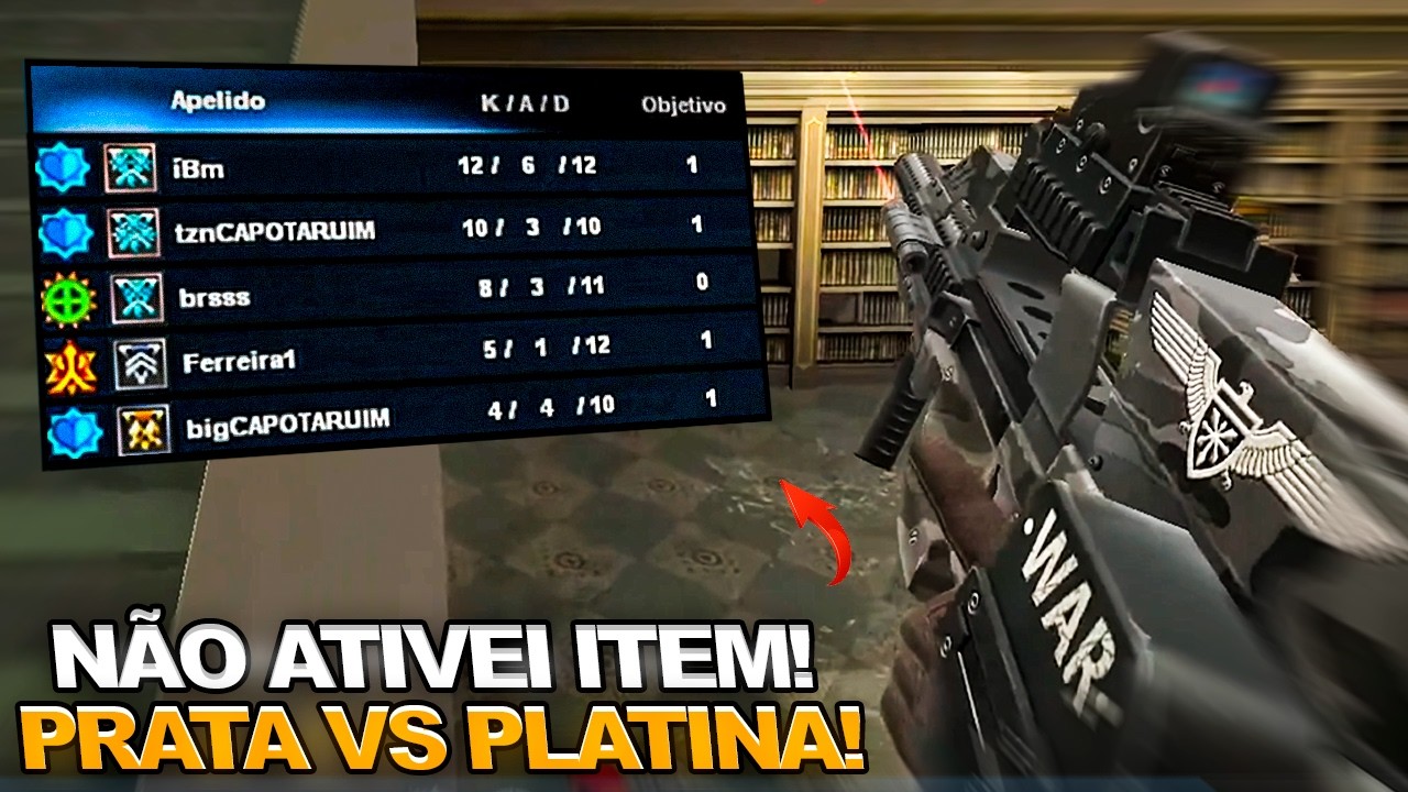 21 KILLS SEM ITEM NA RANKED! CAÍMOS CONTRA OS PLATINAS! ft. Vett, Carlin e Bueno - Point Blank