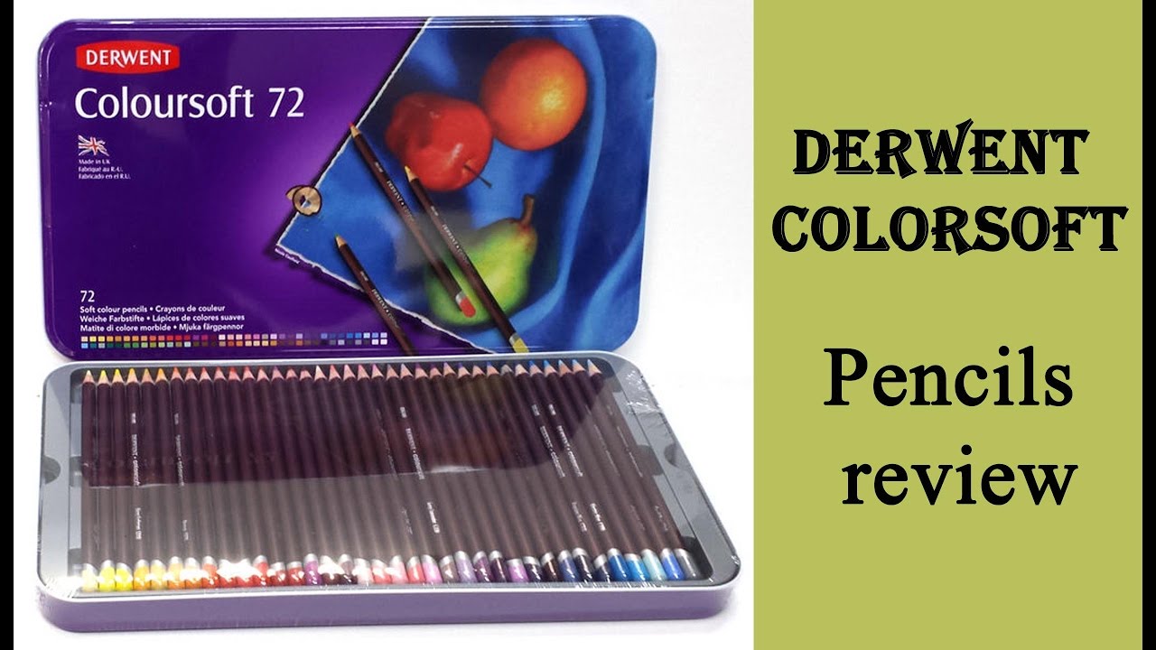 Derwent Coloursoft pencils review