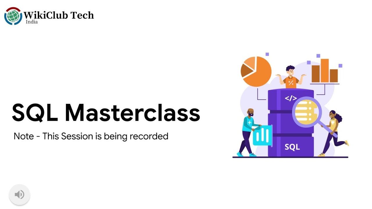 SQL Masterclass   Road to Wiki