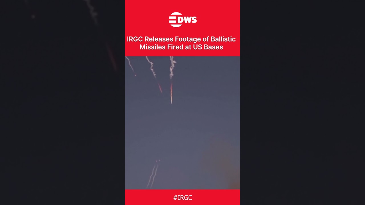 IRGC Releases Video of Missile Barrage Targeting U.S. Bases in Jordan, Bahrain, and Kuwait | AH1C