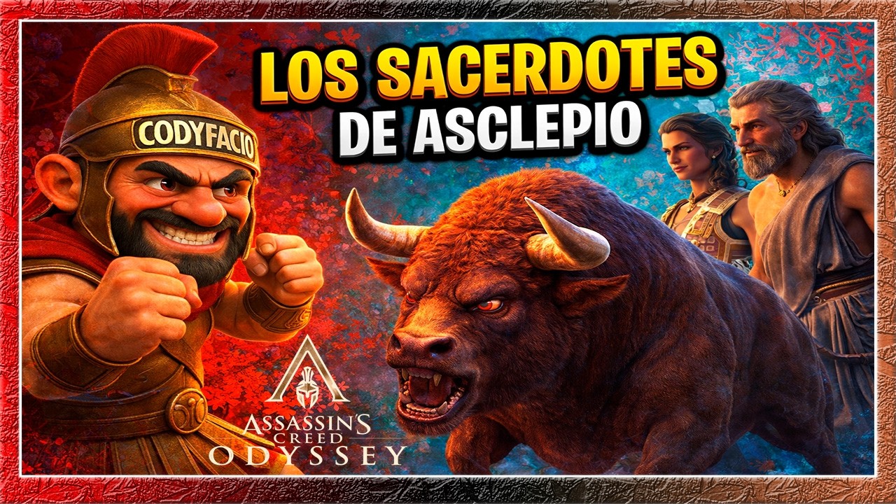 los sacerdotes de asclepio🎮| assassin's creed odyssey gameplay español