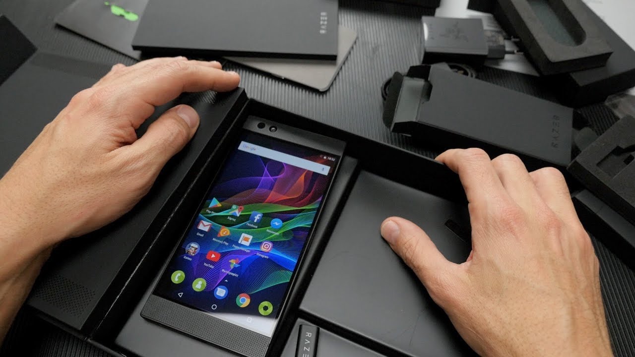 Razer Phone unboxing [Greek]