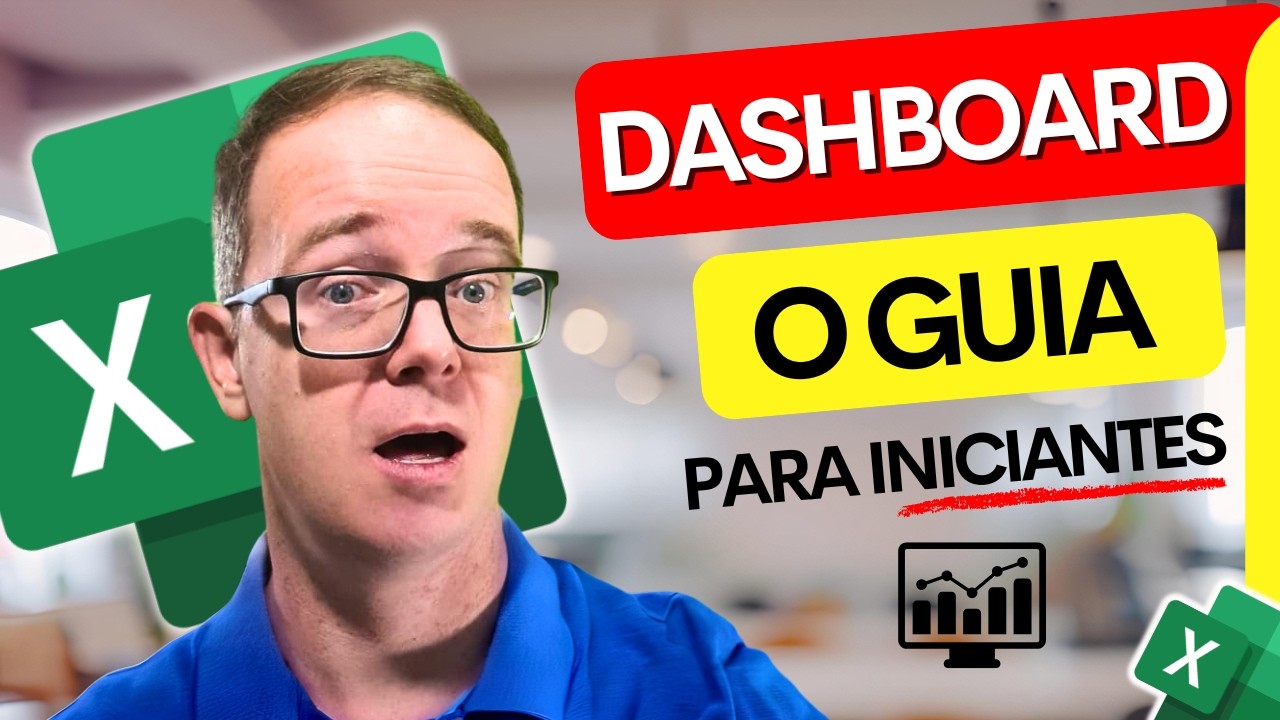 Dashboard no Excel em 10 MINUTOS: O Guia R&Aacute;PIDO para Iniciantes!