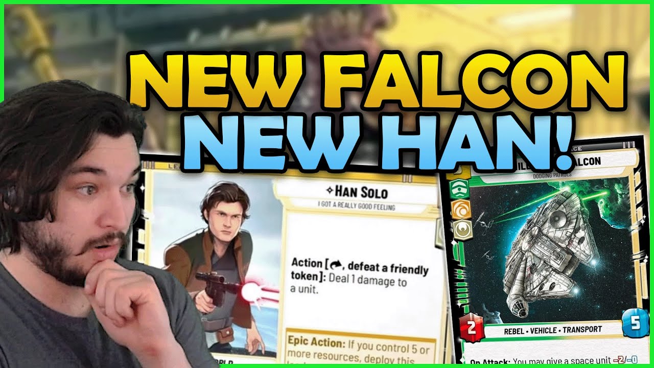 NEW MILLENNIUM FALCON! NEW HAN & MORE!  | Star Wars Unlimited