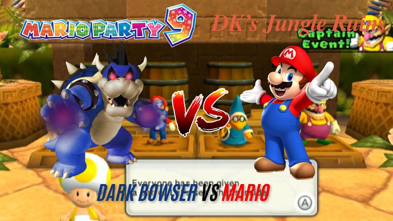 Mario Party 9 - DK Jungle Ruins -  2 Players (Master Difficulty)