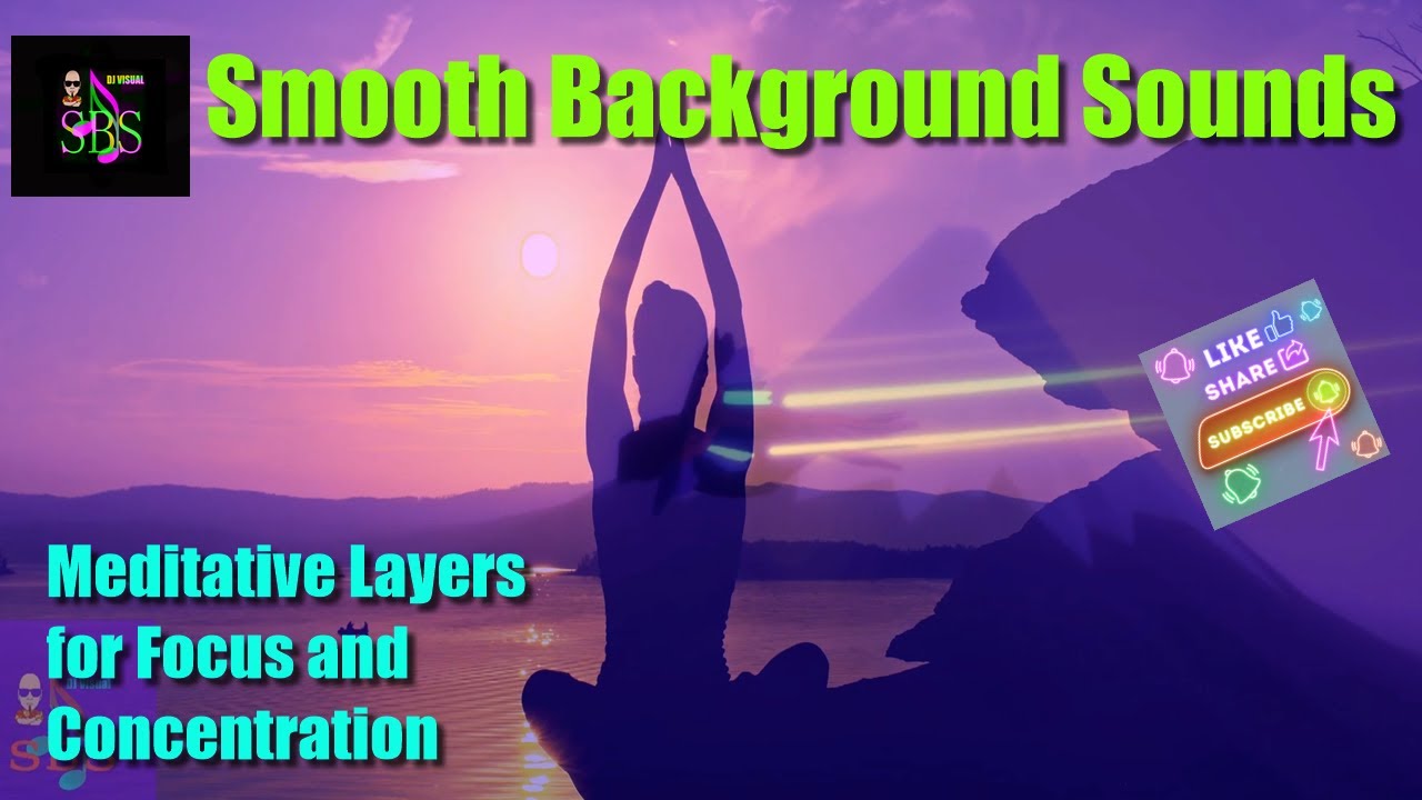 Calming Creations - Focus - Meditation-  Piano Music- DJ Visual 2021