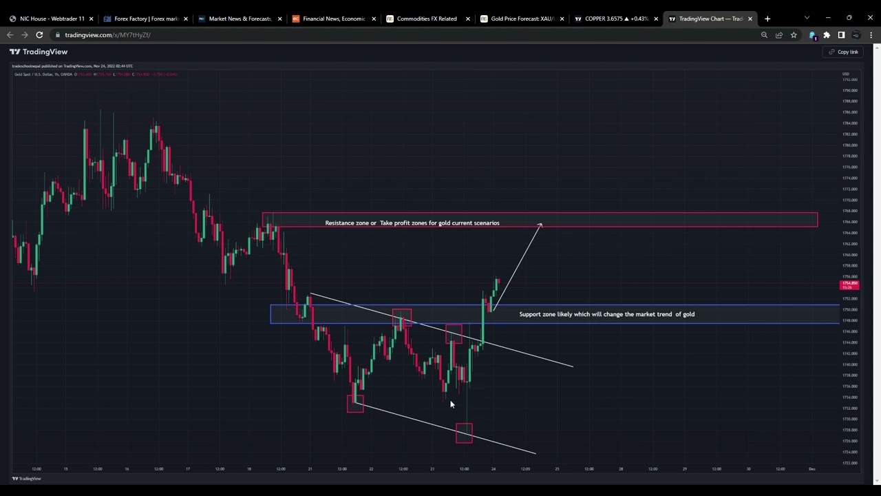 Commodity Market l analysis  for 24th November 2022 by Trade School Nepal