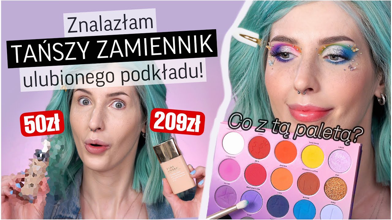 Zaoszczędzę na ULUBIONYM PODKŁADZIE kupując TANI ZAMIENNIK?😮-Musisz zobaczyć tę PALETĘ w akcji! 😬
