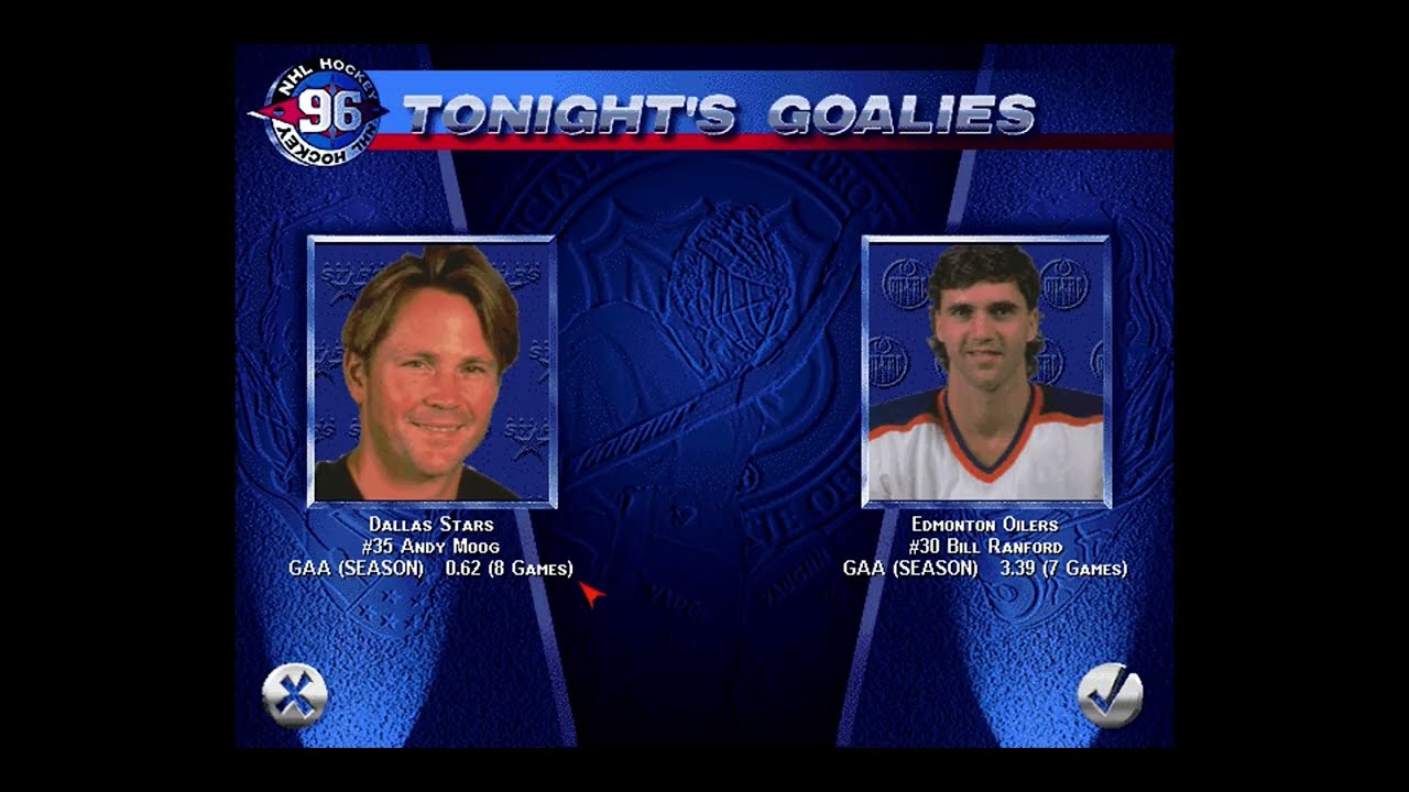 EA Sports NHL '96 - All-star Season 1 Stars Game 9 | The Oilers Come to Texas to Play the Stars