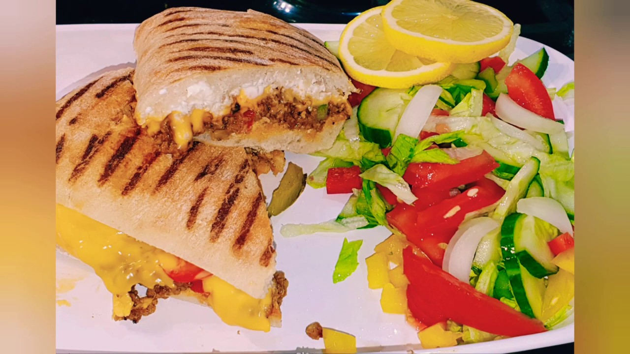 Keema panini recipe ( lamb mince panini's full of flavour)