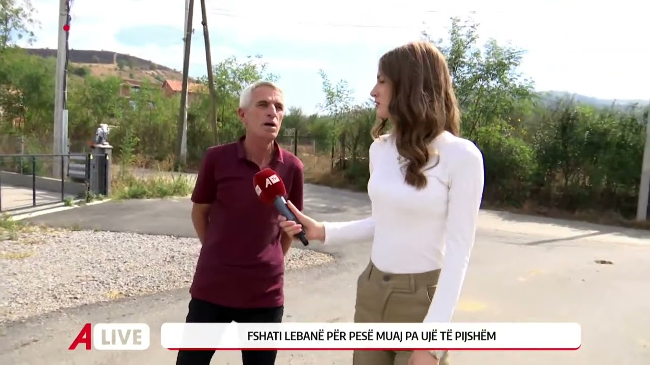 Fshati Lebanë për pesë muaj pa ujë të pijshëm