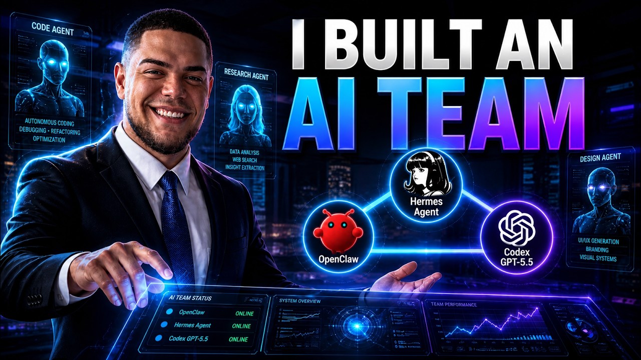 The AI Agent Stack I&rsquo;m Using: OpenClaw + Hermes + Codex GPT-5.5