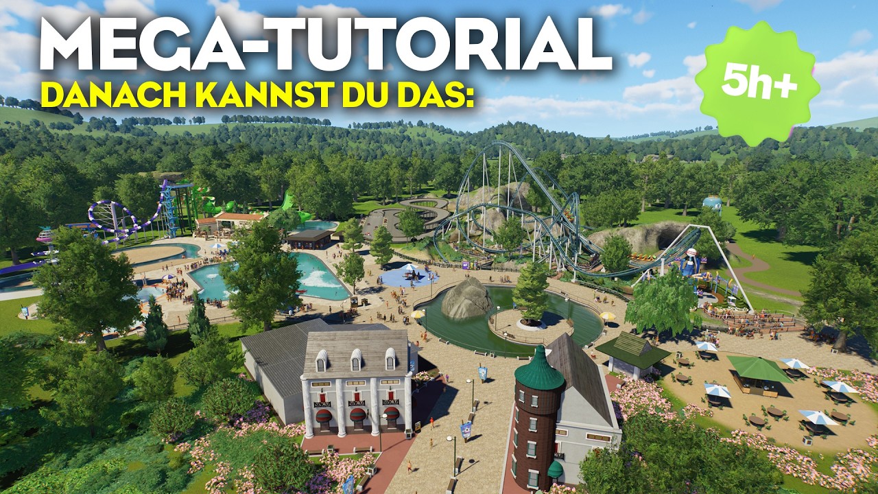 PLANET COASTER 2 MEGA Tutorial: Alles was du brauchst Tutorial DEUTSCH