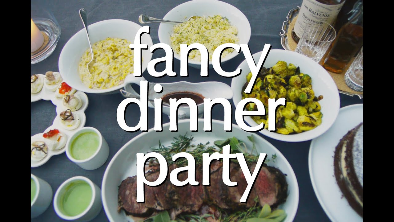 Dinner Party Tonight: Fancy Dinner Party