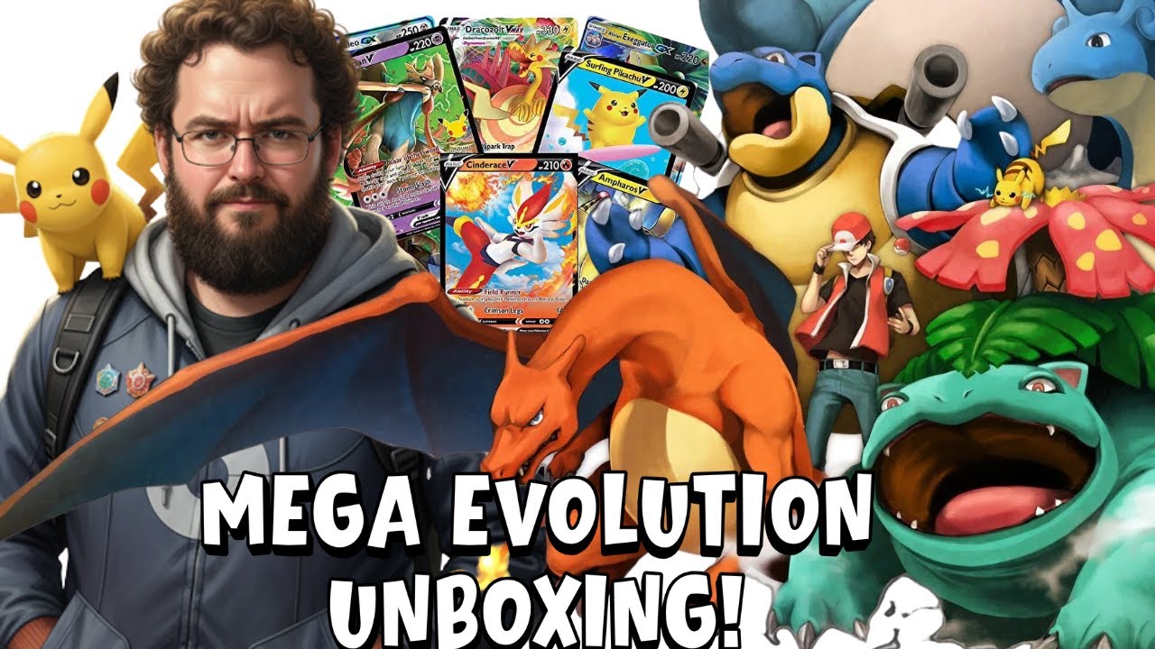 Pokemon MEGA EVOLUTIONS Unboxing!
