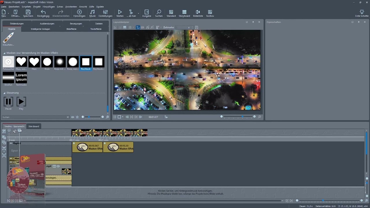 AquaSoft Video Vision 2023 - Video Lernkurs - #videoschnitt #schnittprogramm
