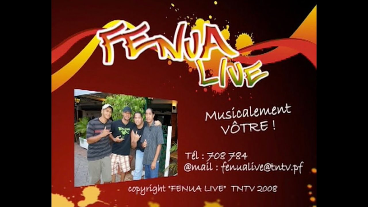 Forty Boys à Fenua Live (TNTV)
