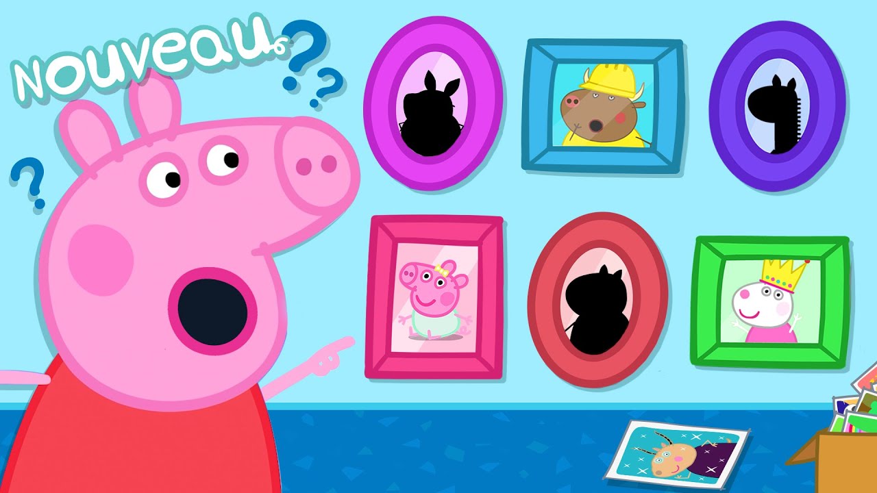 Les histoires de Peppa Pig 📸 Le jeu de devinettes de visages 🖼️ Épisodes de Peppa Pig