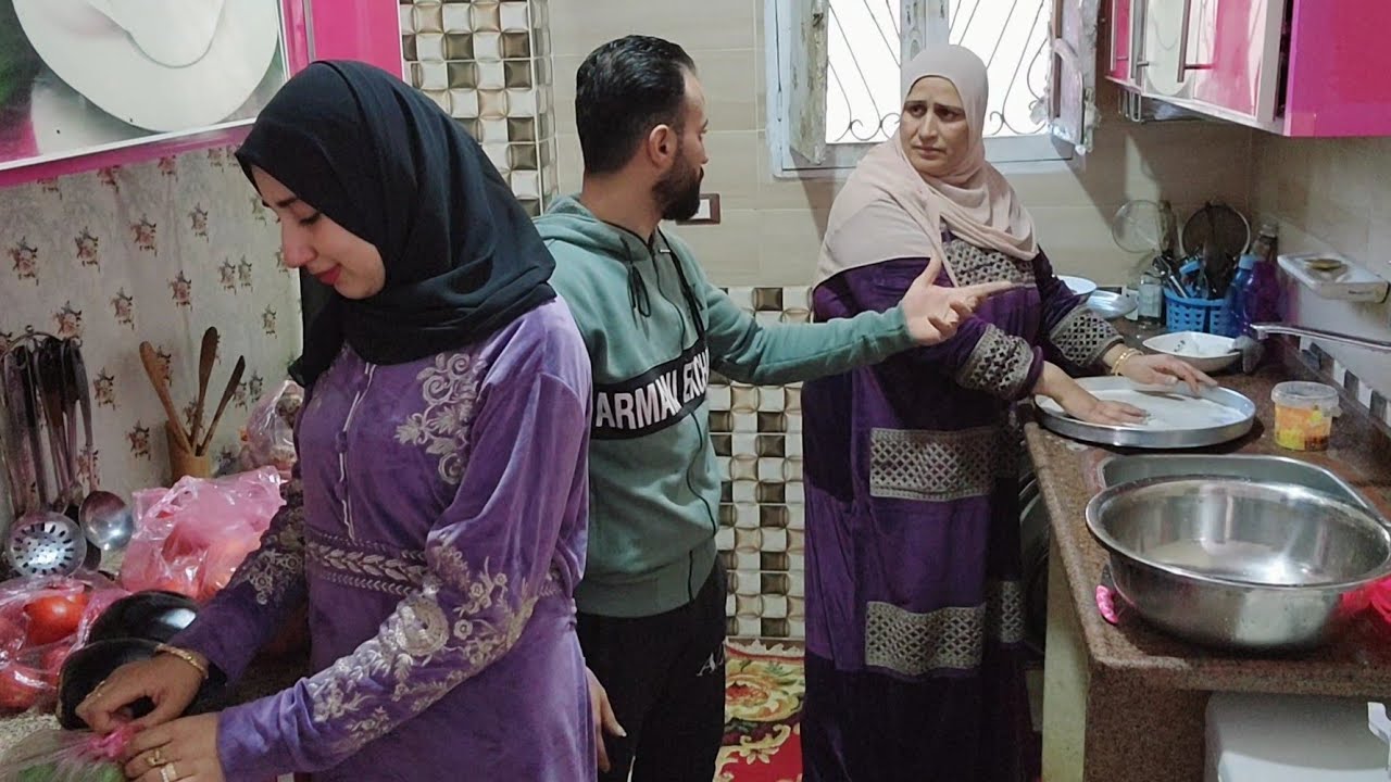 إتخانقت مع امي لأول مره وكله بسبب مراتي😒امي جت عليها وزعلتلها ومكنش ينفع اسكت رد فعل امل بكت بشده😭