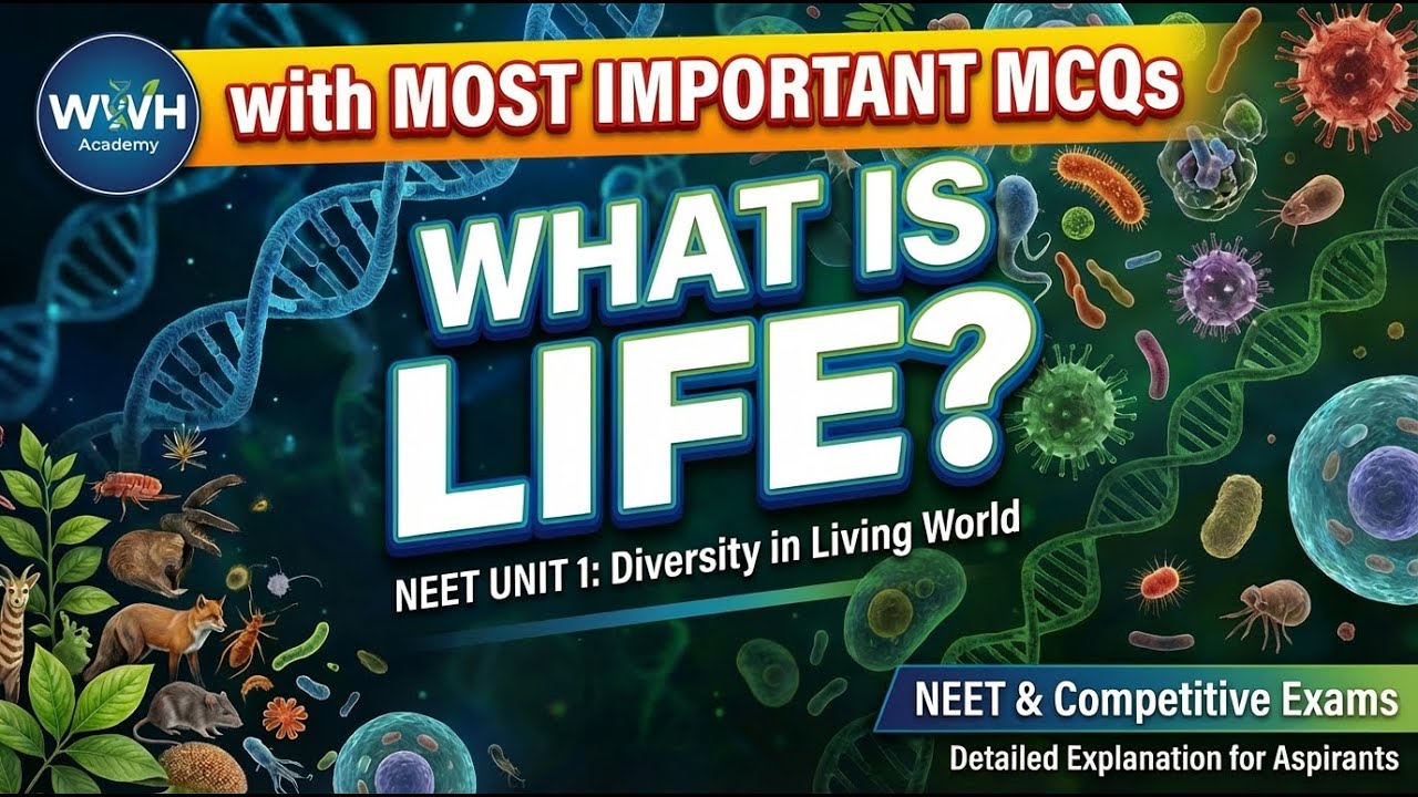 The Living World Class 11 Biology One Shot | NEET 2026 | Diversity in Living World