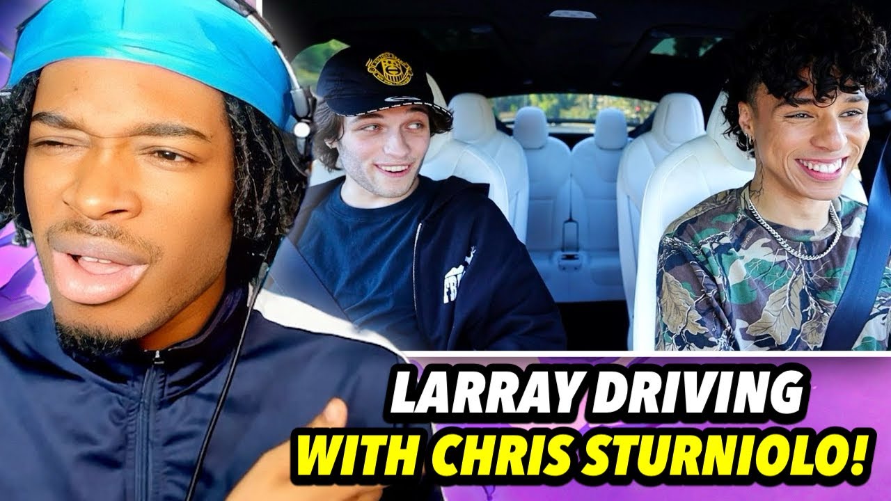 LARRAY DRIVING WITH CHRIS STURNIOLO!
