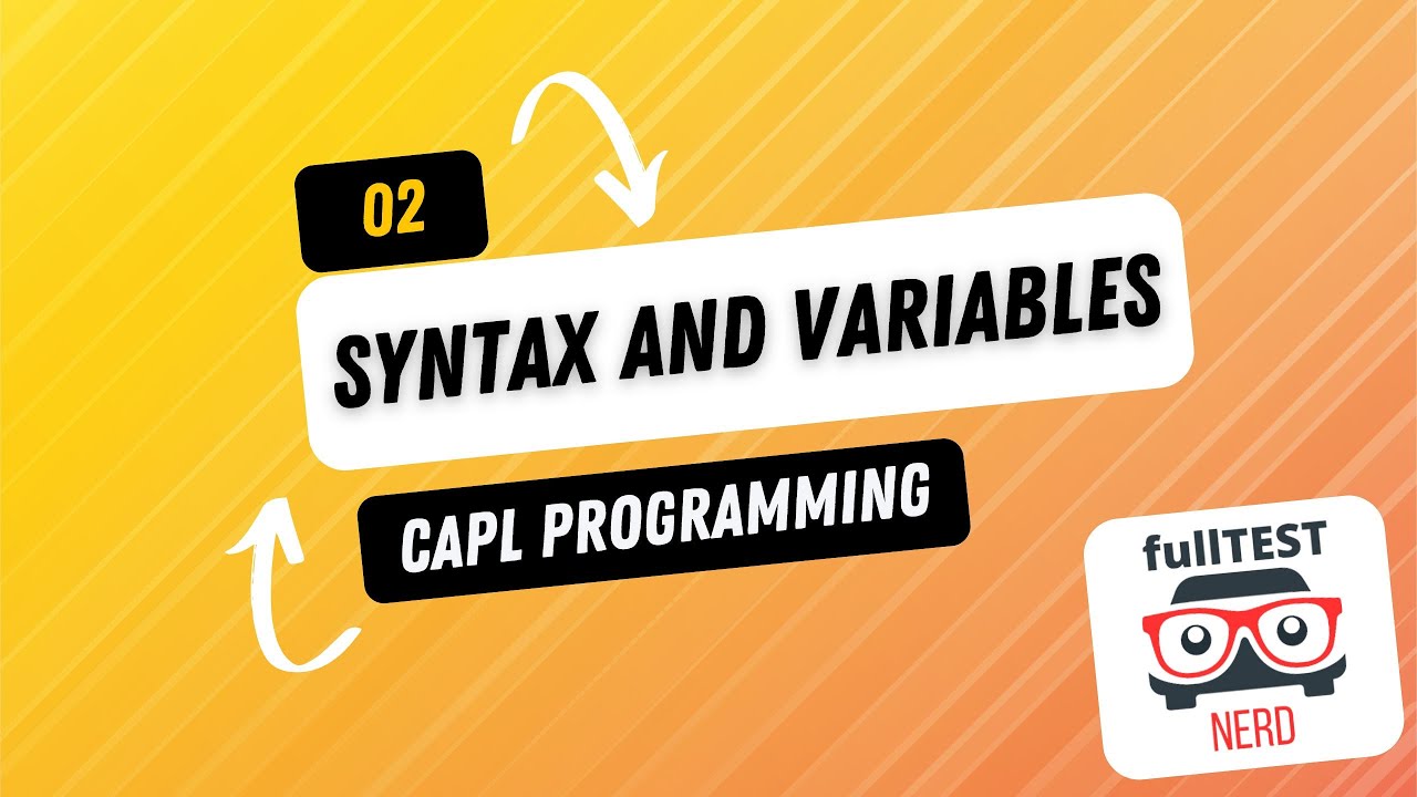 02 CAPL Syntax and Variables