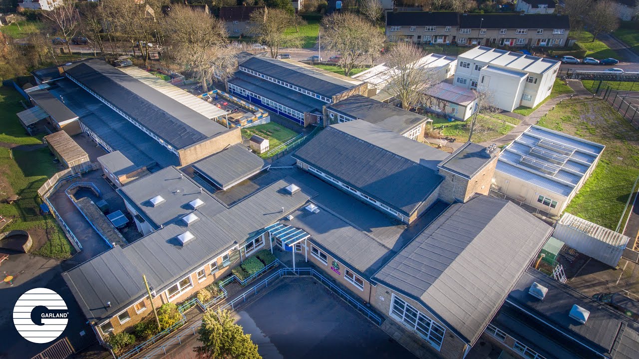 Garland StressPly Flex Plus - New Insulated Roofing Solution for Bristol Academy