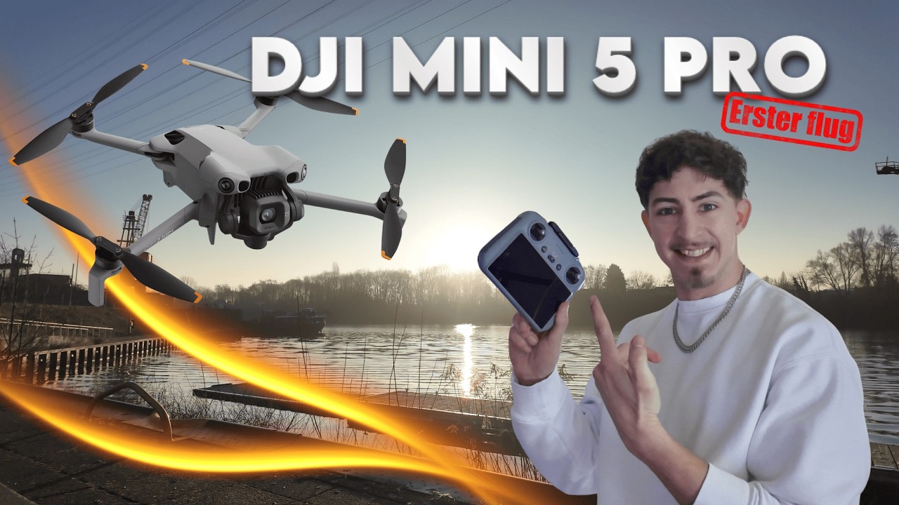 Warten vorbei… 🚀 DJI Mini 5 Pro | Erster Testflug & Fluggefühl