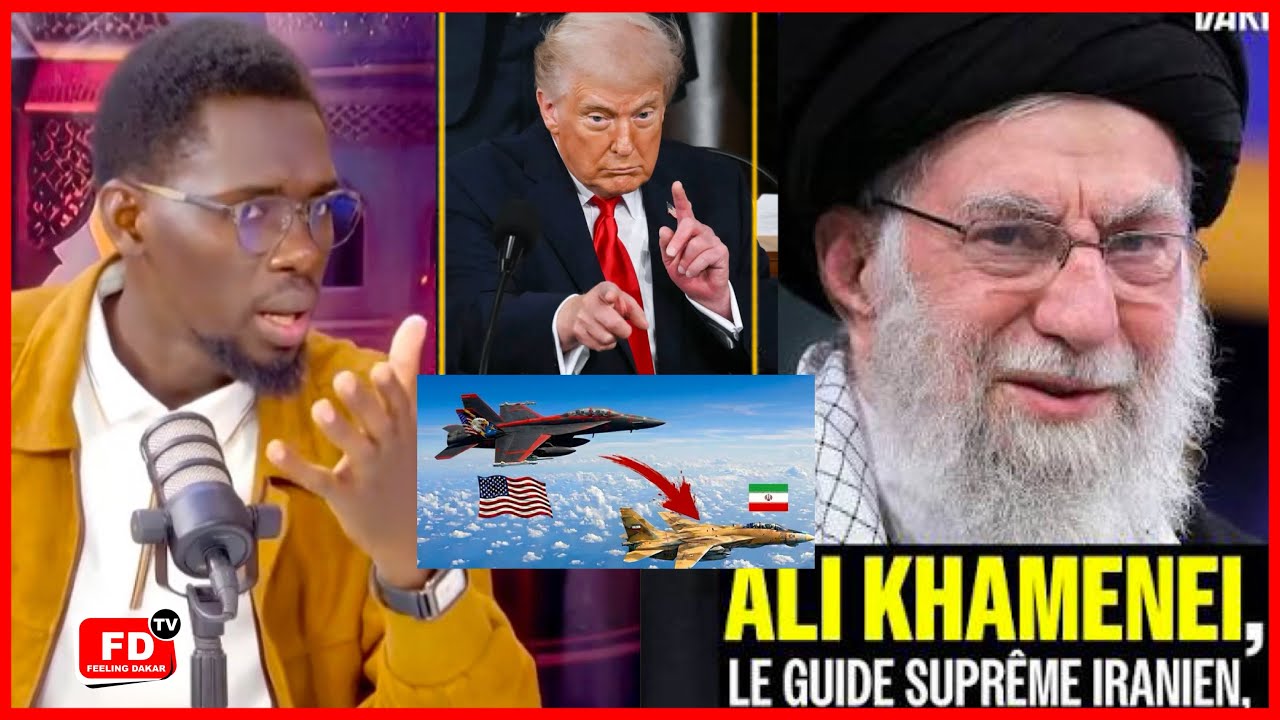 Litakh Donald Trump att@qué Iran wakhni Imam bi déh na: Daouda Djigal lache une info de taille