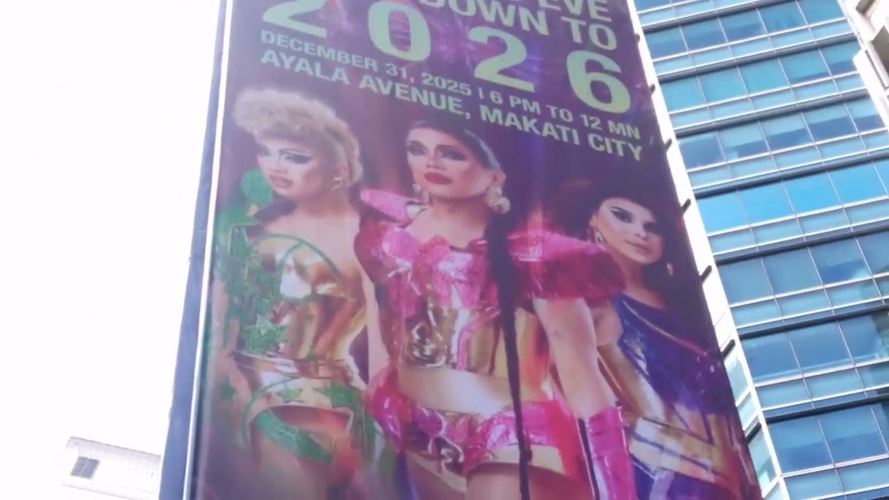 NEW YEAR 🎊🕛 COUNTDOWN TO 2026 @ AYALA MAKATI START @ 6 O'CLOCK IN THE 🌆 EVENING 🌌 🌆.
