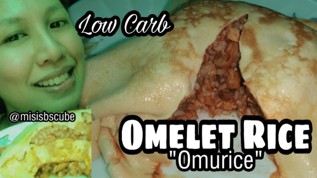 Low Carb LC Keto Omelet Rice Omurice Easy Recipe Philippines | Misis B's Cube 🇵🇭