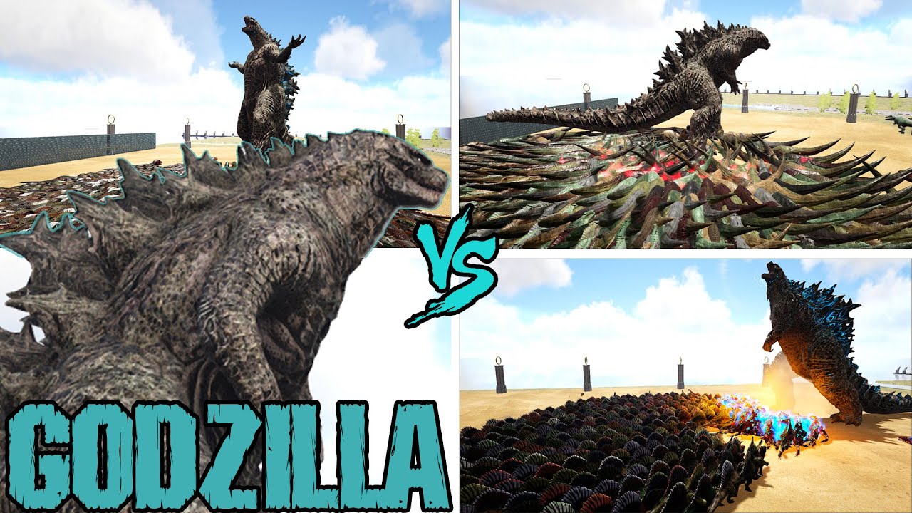 GODZILLA vs 1000 SPINO, REX & GIGA