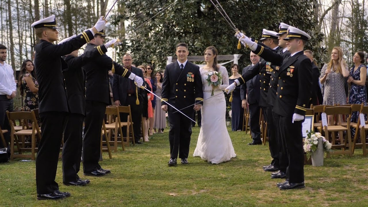 Younger Siblings Give Older Sister to be Married | Military Wedding