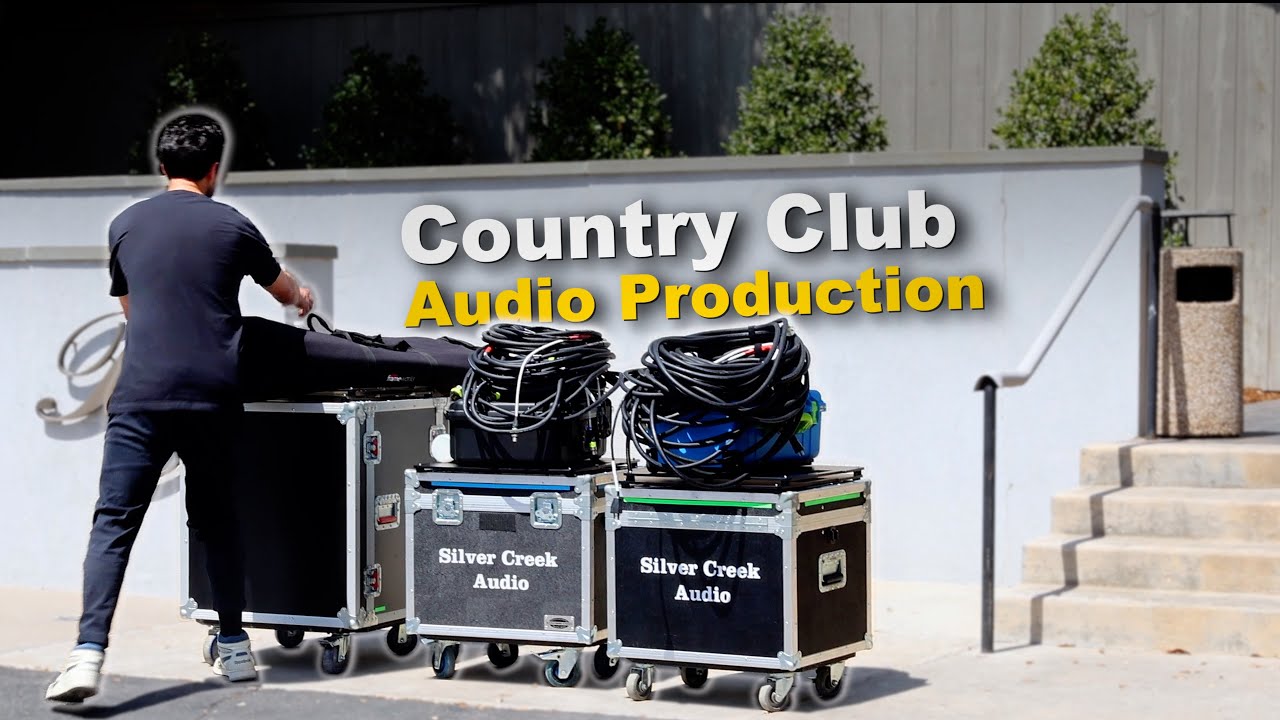 PA System Setup at a Country Club | Even Coverage w/ Delay Speakers