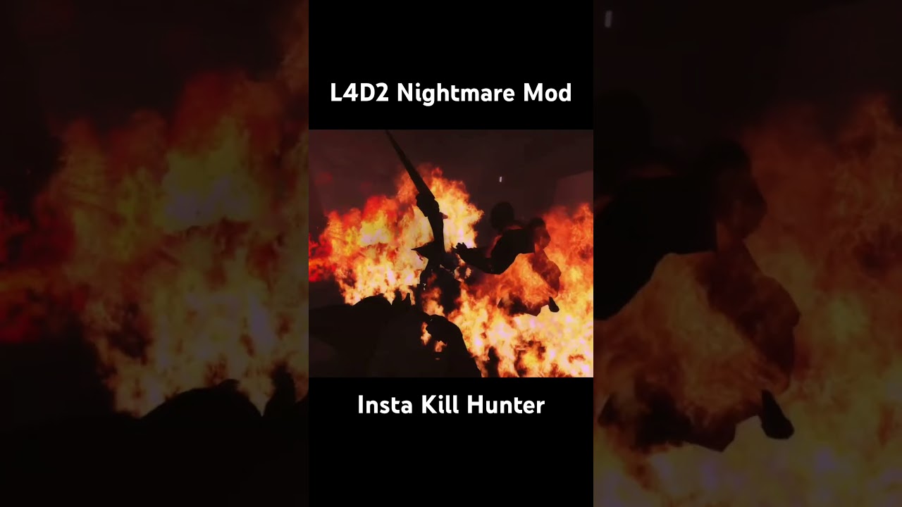 Insta Kill Hunter | L4D2 Nightmare Mod #gaming #l4d #left4dead2 #funny #memes #l4d2 #zombie