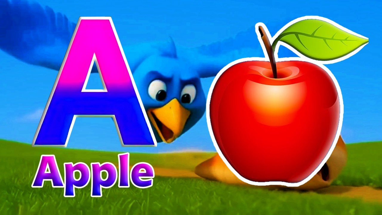 Phonics Song 2 with TWO Words in 3D - A For Airplane - ABC Alphabet Songs & Sounds 602