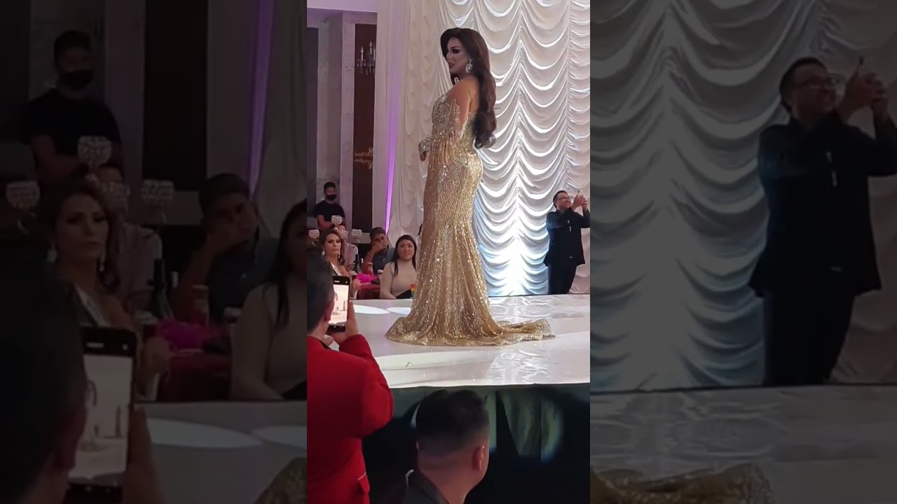 señorita México  etapa vestido de noche  Carlos y Meche la firma con mayor prestigio en mexico