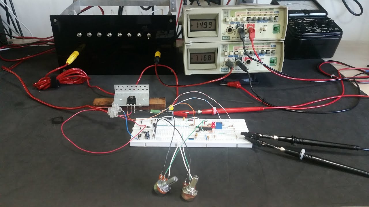 Projeto Fonte de Bancada com controle de Corrente e Tensão [Parte 1]